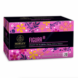 Horley Figura Infusión de Té Verde, Malva, Anís y Sauco - 3 cajitas de 20 sobres