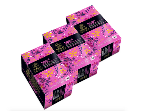 Horley Figura Infusión de Té Verde, Malva, Anís y Sauco - 3 cajitas de 20 sobres